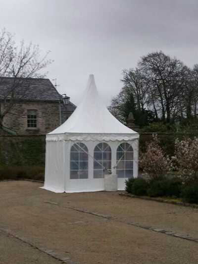 3 metre square Pagoda tent